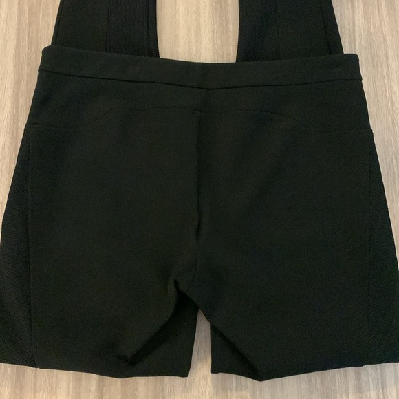 Ted Baker Mesh Panel Skinny Pant Legging Size 4 Black - Picture 8 of 9